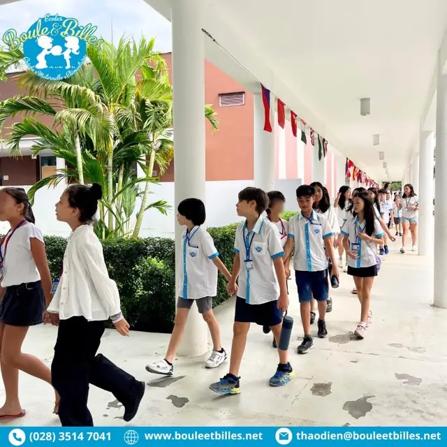 Students from the Boule et Billes school continue their studies at the Marguerite Duras French high school. Medium