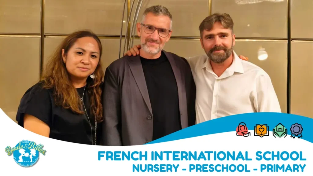 Yen Thu Fernandez, Stéphane Chatelin et Thierry Fernandez au cocktail de rentrée 2026 de la CCIFV