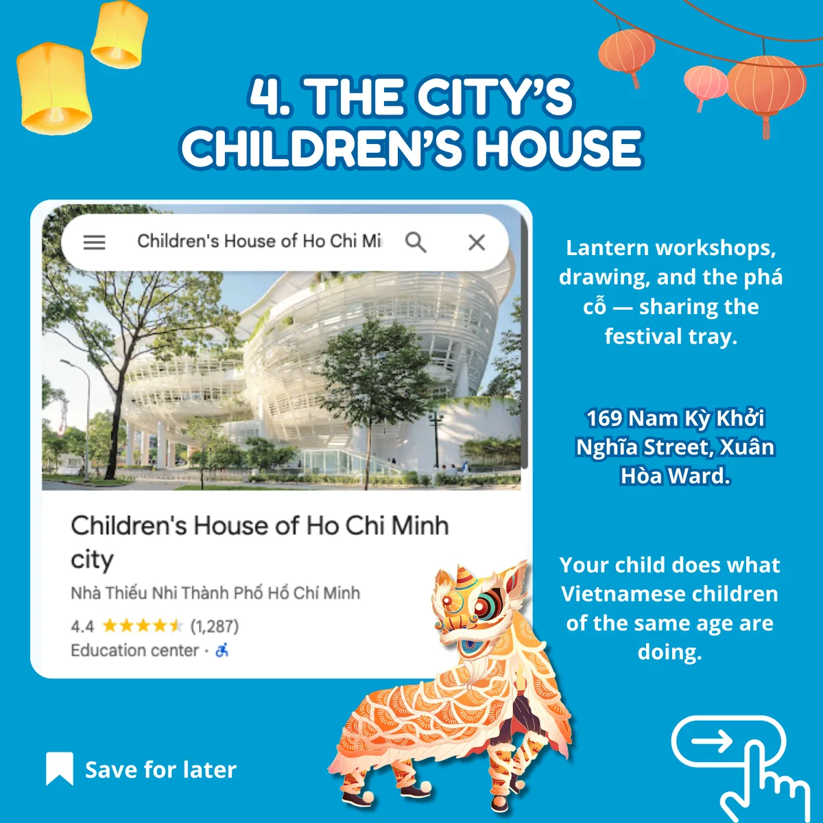 The Children's House of Ho Chi Minh City, 169 Nam Kỳ Khởi Nghĩa Street